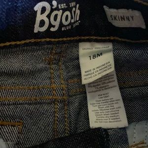 Boys size 18m skinny distressed jeans